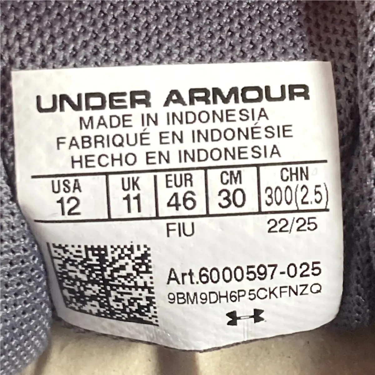 Under Armour shoes - Under Armour Charged Pursuit 4 BL - 6000597-025 - Gray (UPC: 198632894378) 20