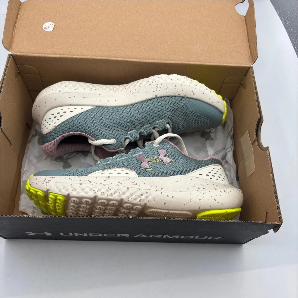 Under Armour shoes - UA GGS Surge 4 - GGS Surge - Green 5
