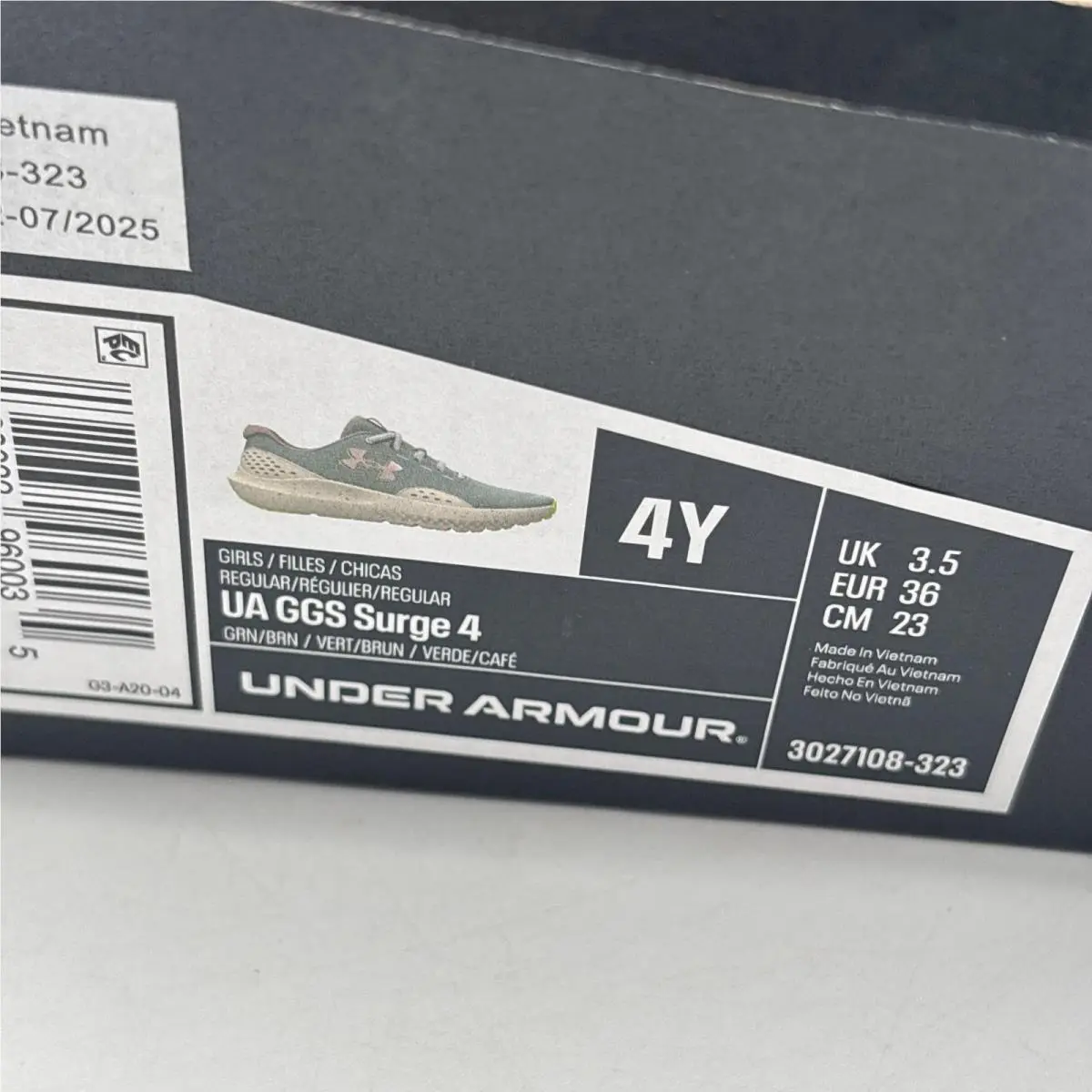 Under Armour shoes - UA GGS Surge 4 - GGS Surge - Green 0