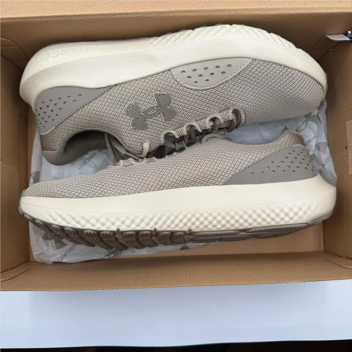 Under Armour shoes - Under Armour Charged Surge 4 - Brown 4
