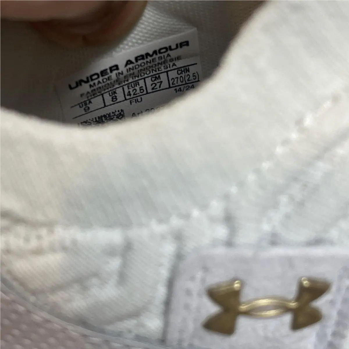 Under Armour shoes - Under Armour Harper 9 Turf - White 6