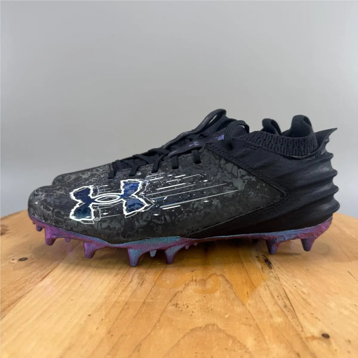 Under Armour shoes - Under Armour Blur Smoke 2.0 MC - 3027978-001 - Black 1