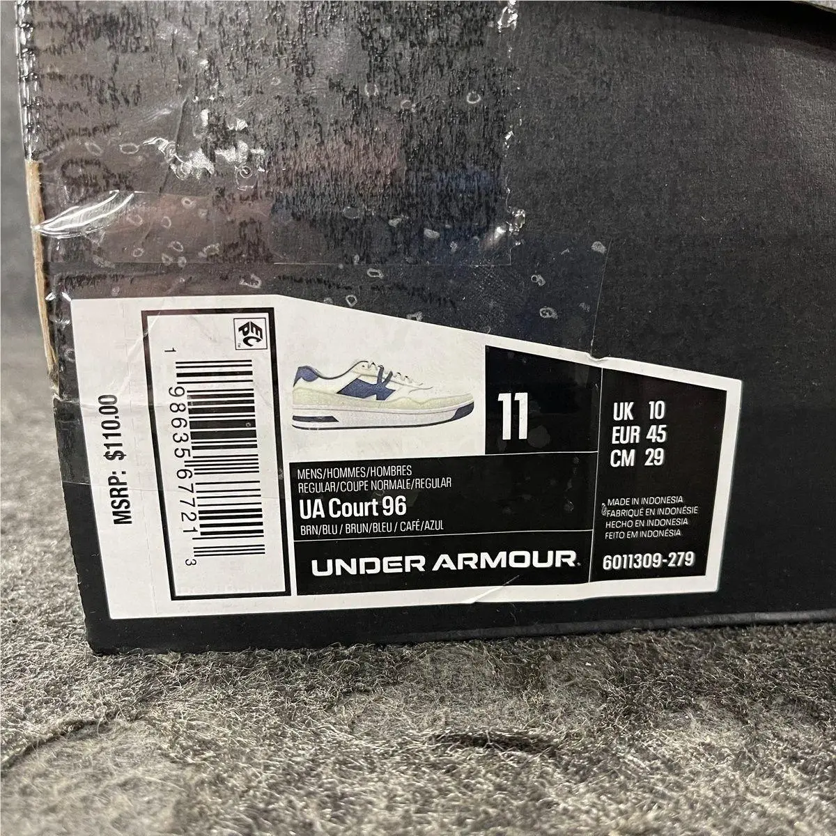 Under Armour shoes - UA Court 96 - Court - 6011309-279 - Multicolor (UPC: 198635677213) 5