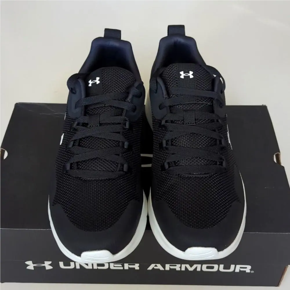 Under Armour shoes - Under Armour Essential - Essential - 3022954-001 - Black/White (UPC: 194512358428) 4