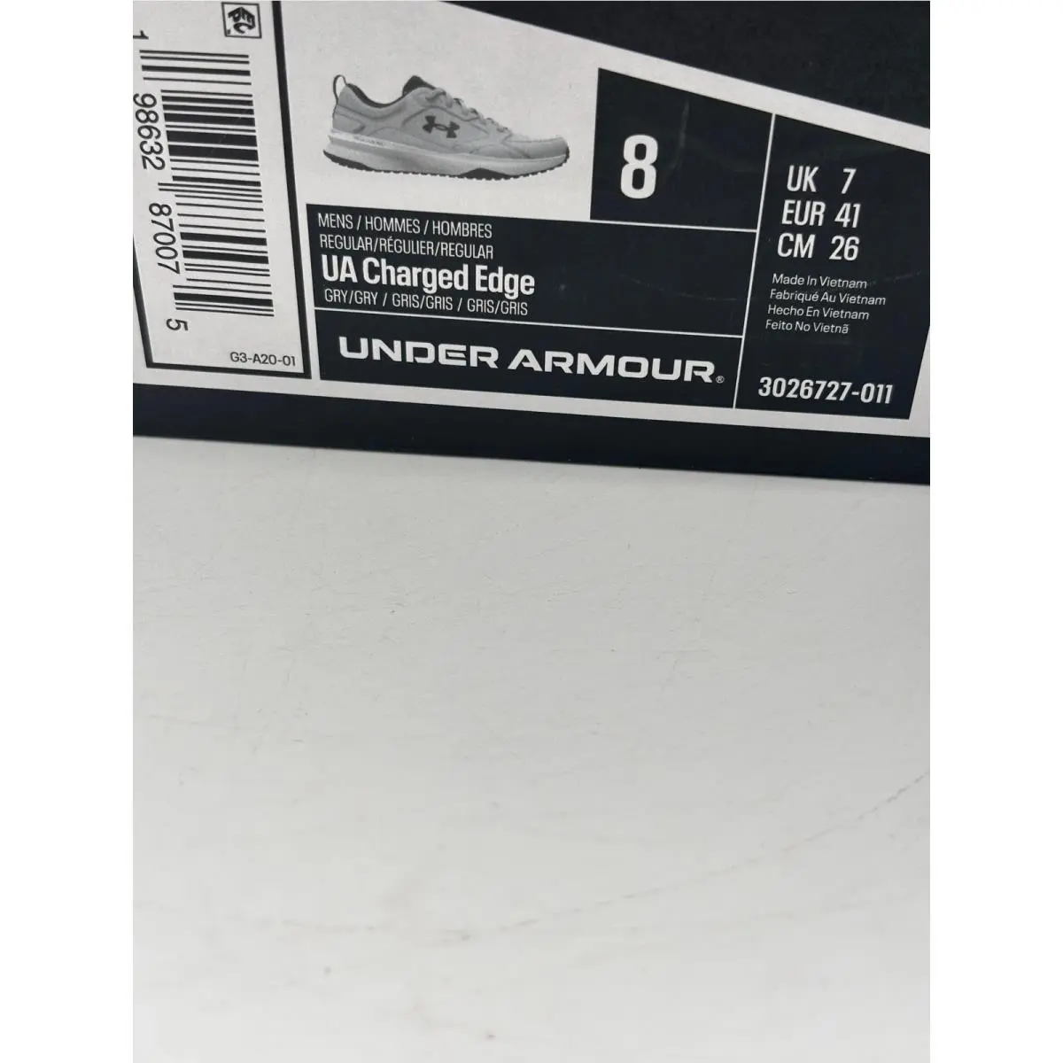 Under Armour shoes - Charged Edge - Charged Edge - Gray 0