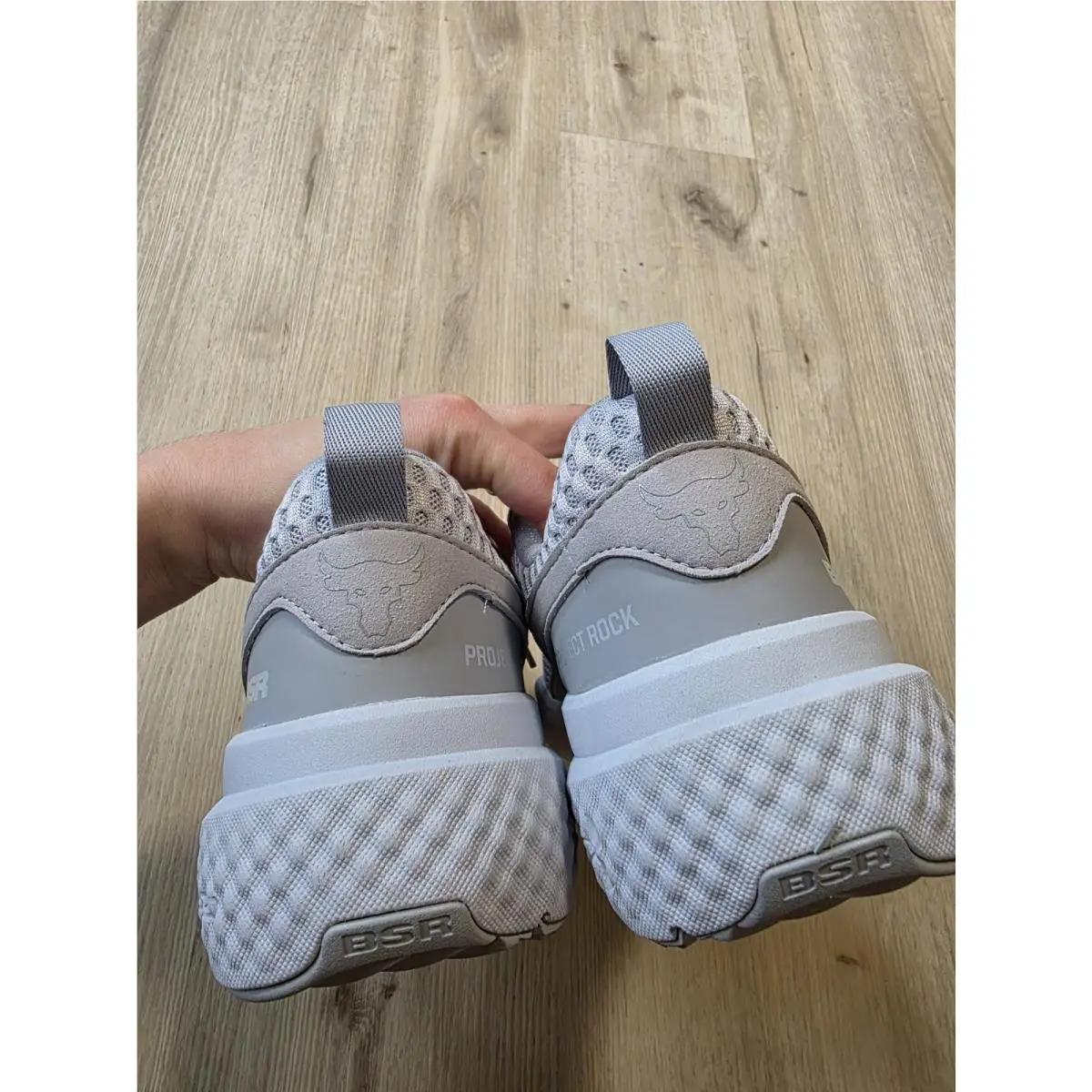 Under Armour shoes - Under Armour Project Rock BSR 5 - 3028296-100 - Halo Gray 5