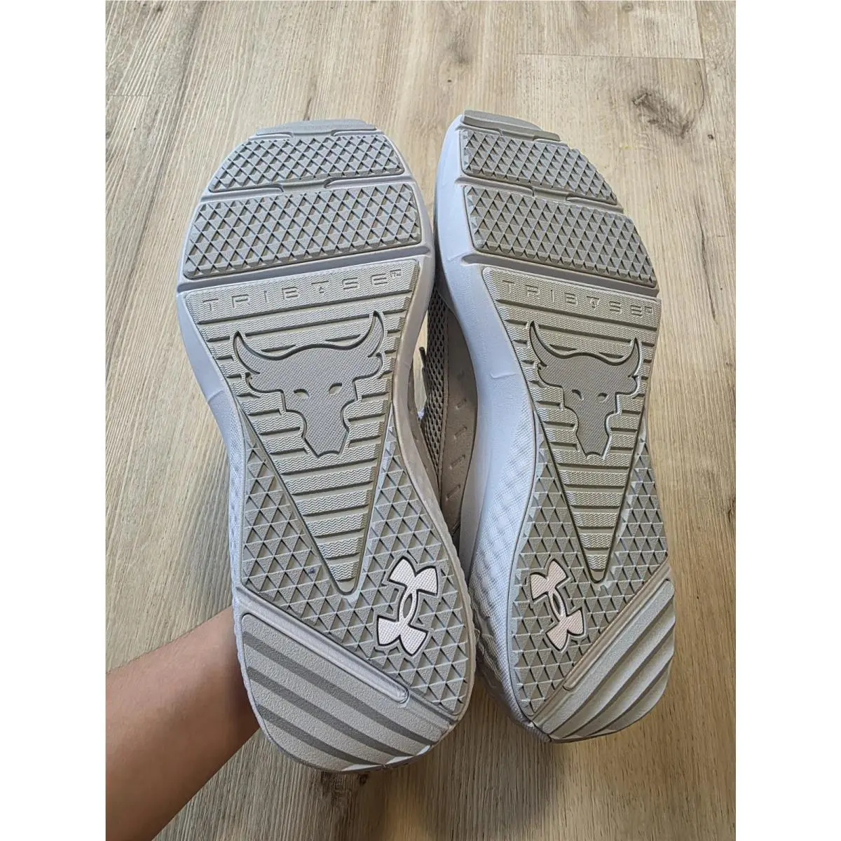 Under Armour shoes - Under Armour Project Rock BSR 5 - 3028296-100 - Halo Gray 7