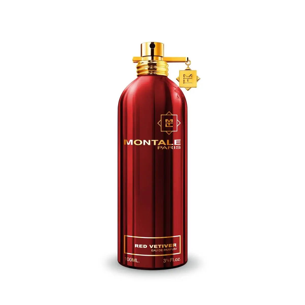 Montale Red Vetiver by Montale Eau De Parfum Spray 3.4 oz For Men