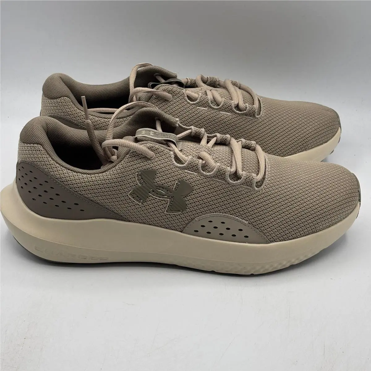 Under Armour Charged Surge 4 Sneakers Men Size 11.5 Brown Running 3027000-203
