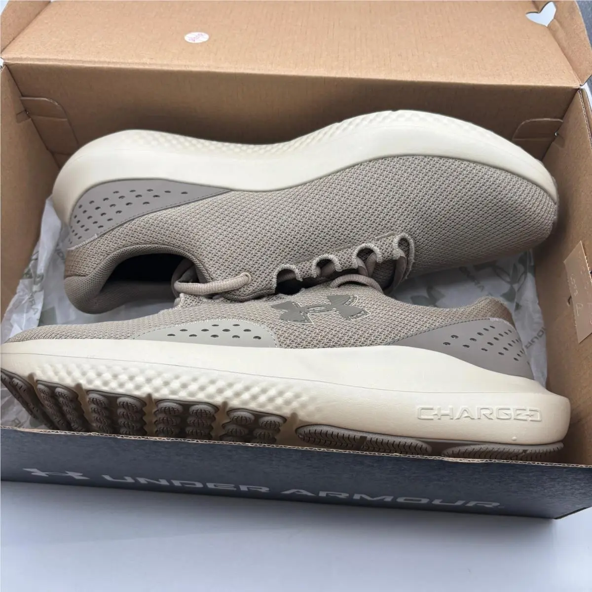 Under Armour shoes - Under Armour Charged Surge 4 - Brown 4