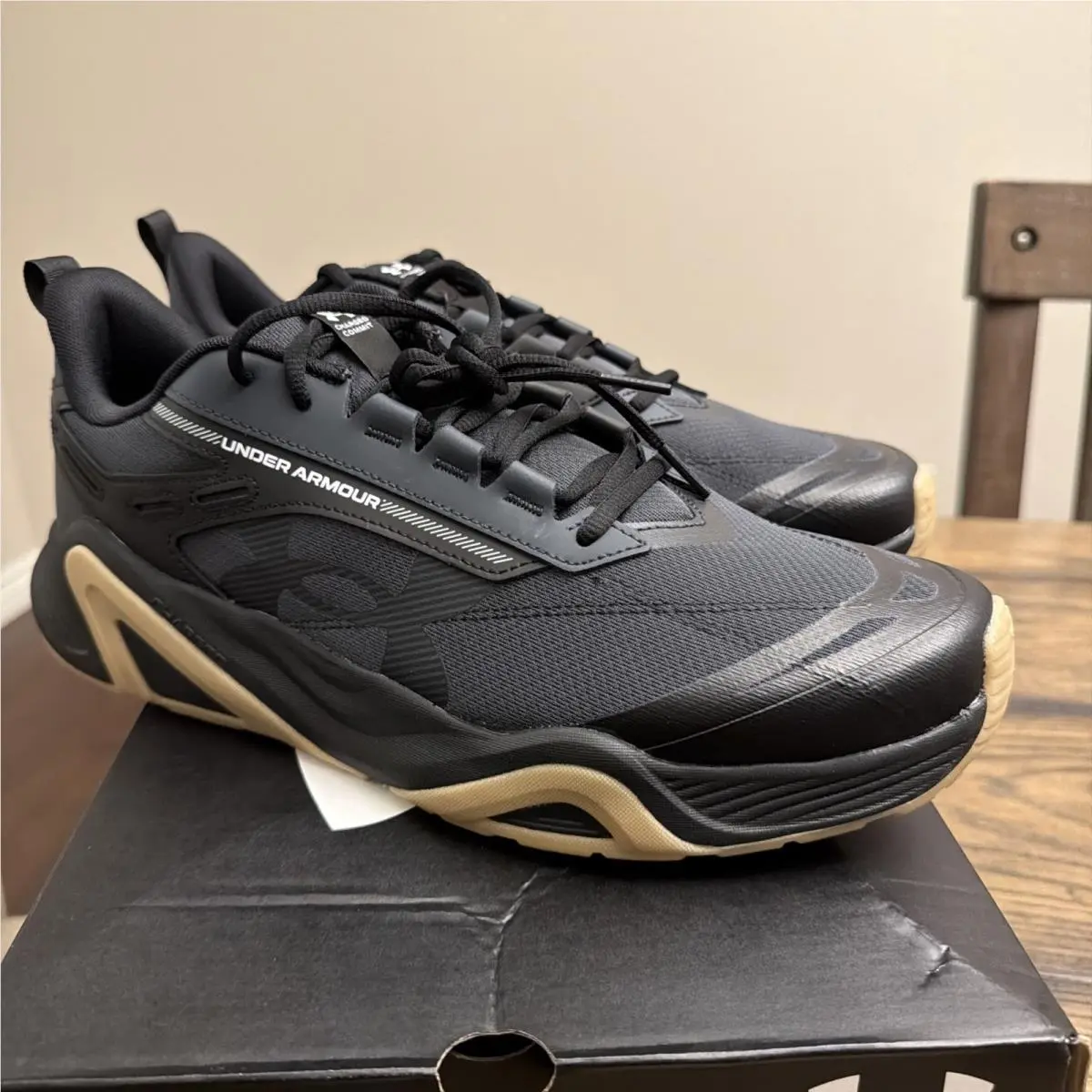 Under Armour Charged Commit TR 5 Shoes Men`s Training Sneakers Size 13 ..R15