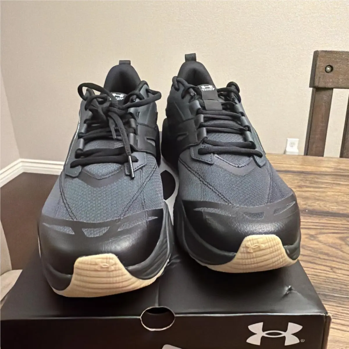 Under Armour shoes - Under Armour Charged Commit TR 5 - Black, Manufacturer: Anthracite / Black - 016 0