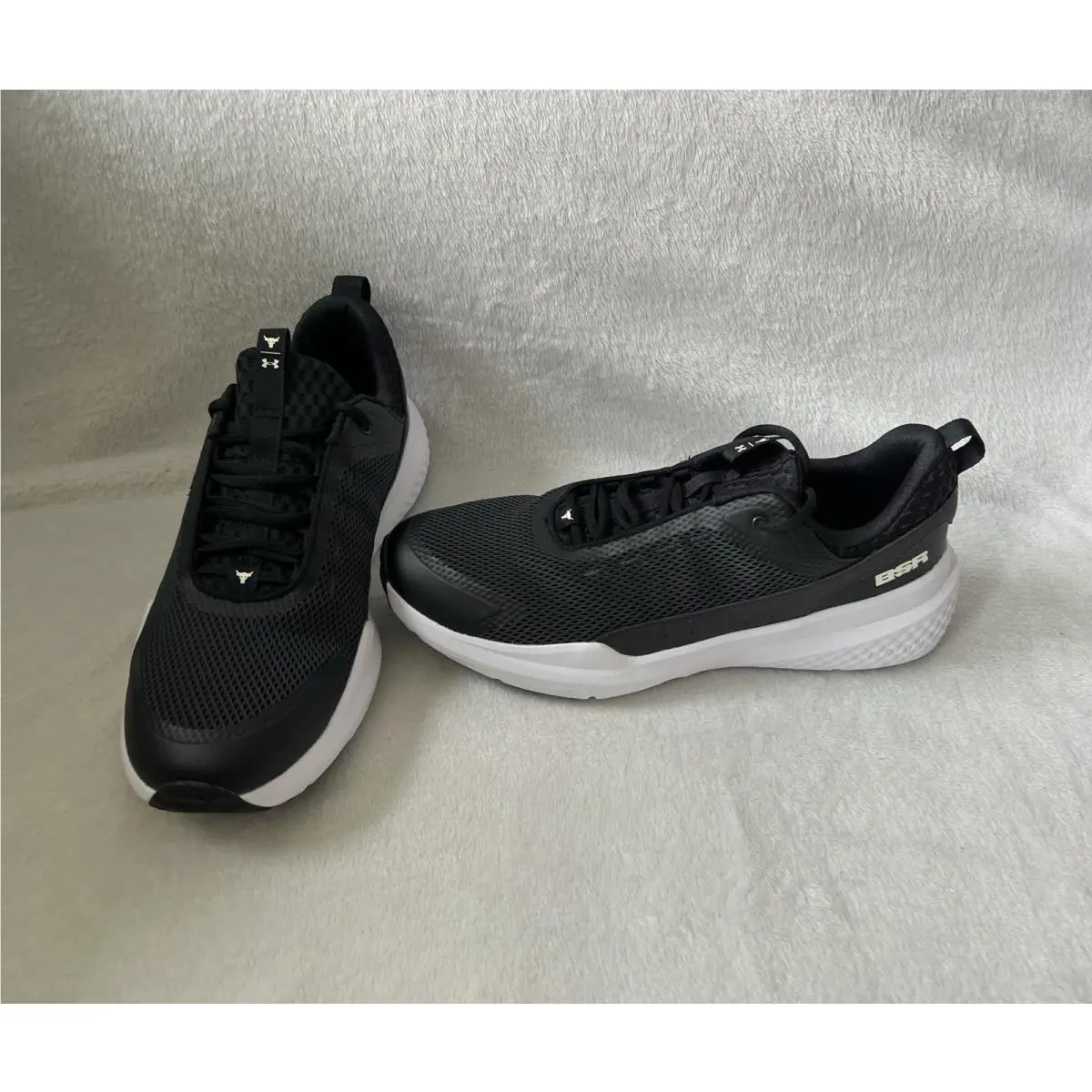 Under Armour UA Project Rock Bsr 5 Shoes Men’s Sz 13 Sneakers Training Black