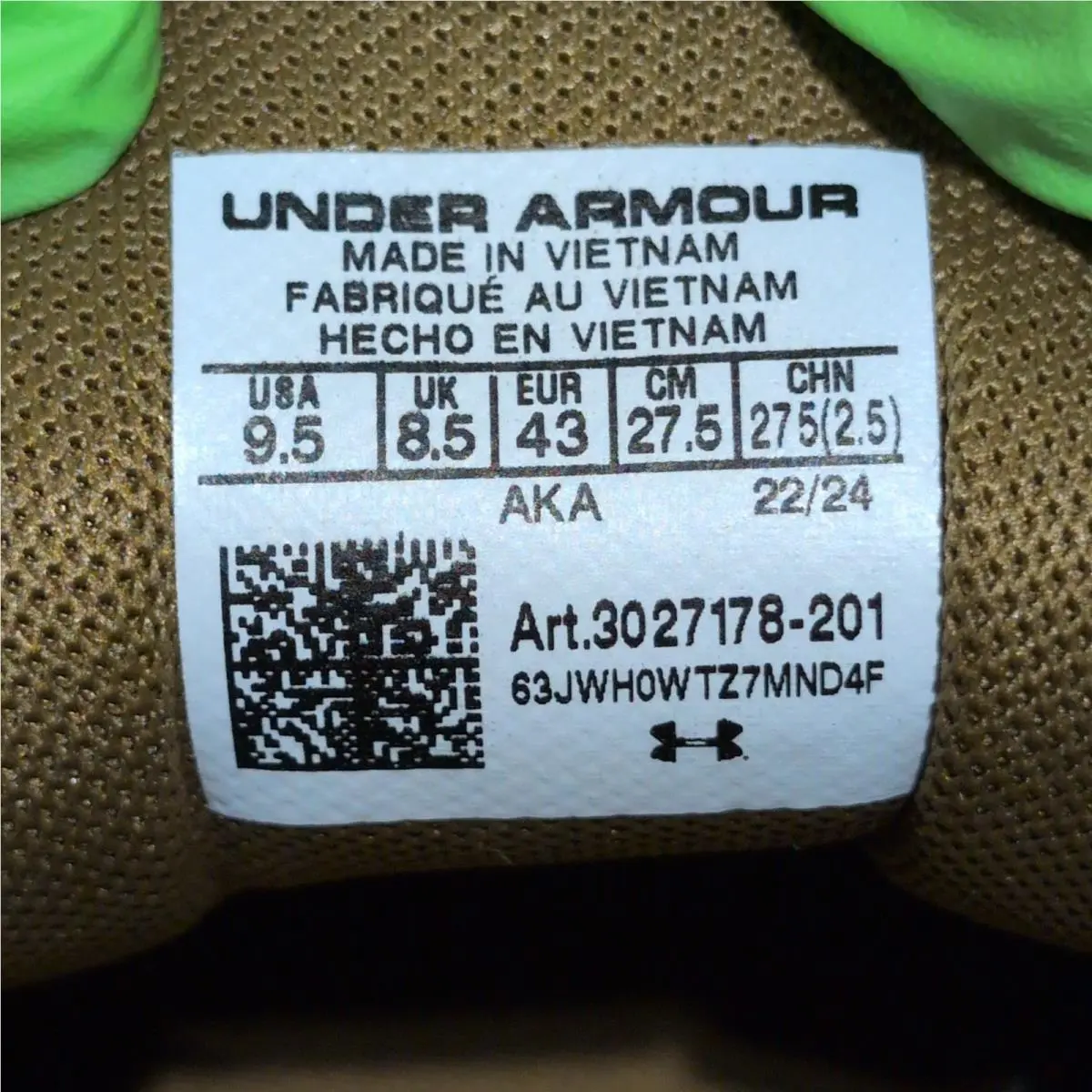 Under Armour shoes - Verssert 2 - Verssert - Brown 5