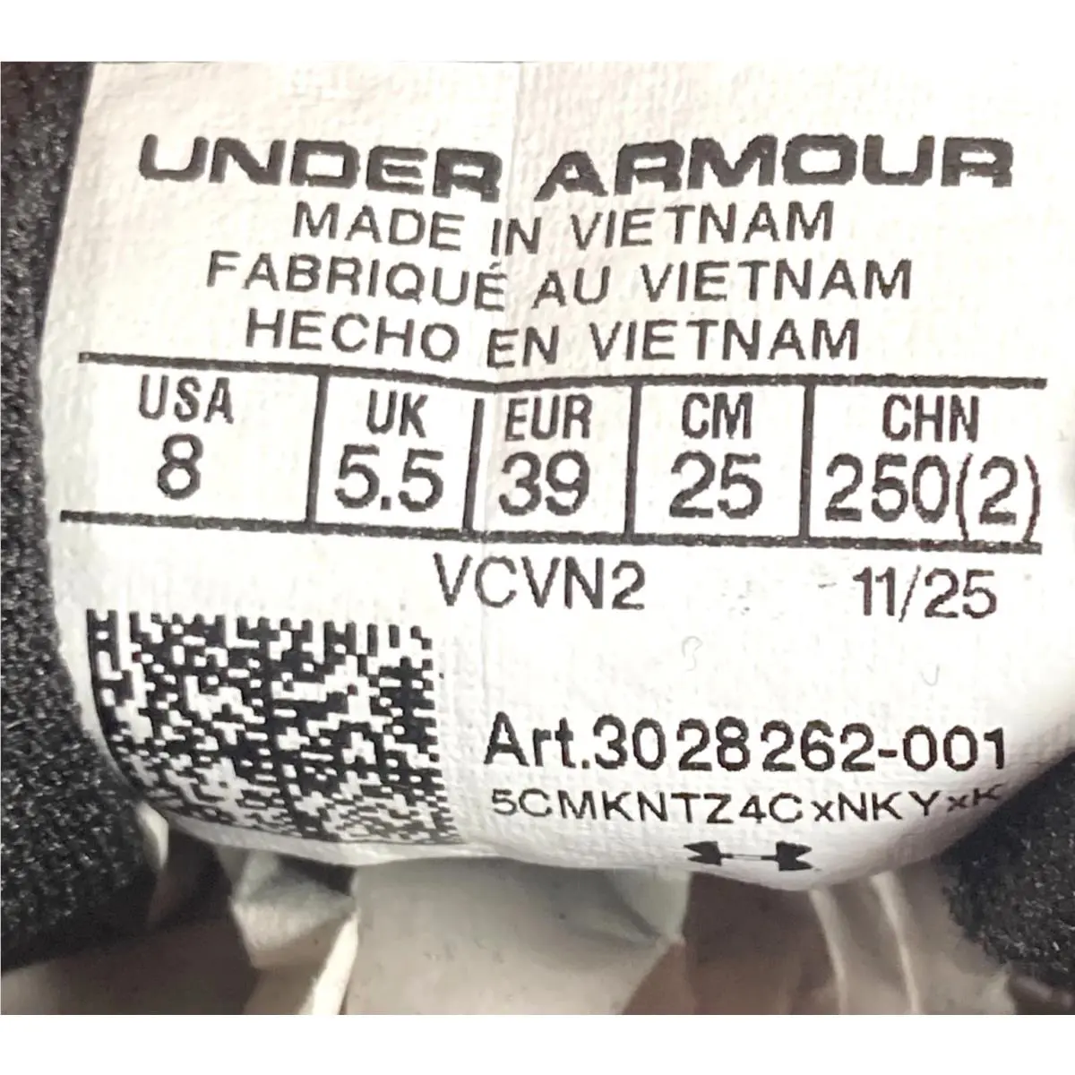 Under Armour shoes - Under Armour Charged Rogue 5 - 3028262-001 - Black (UPC: 197779164429) 19