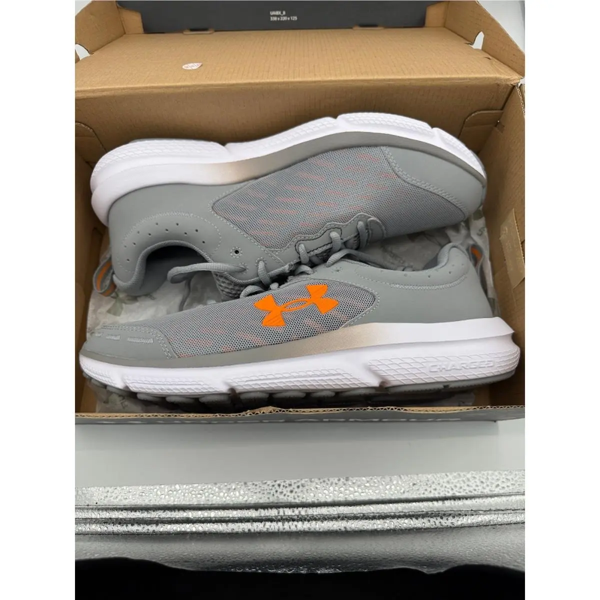 Under Armour shoes - Under Armour Charged Assert 10 - Gray 5