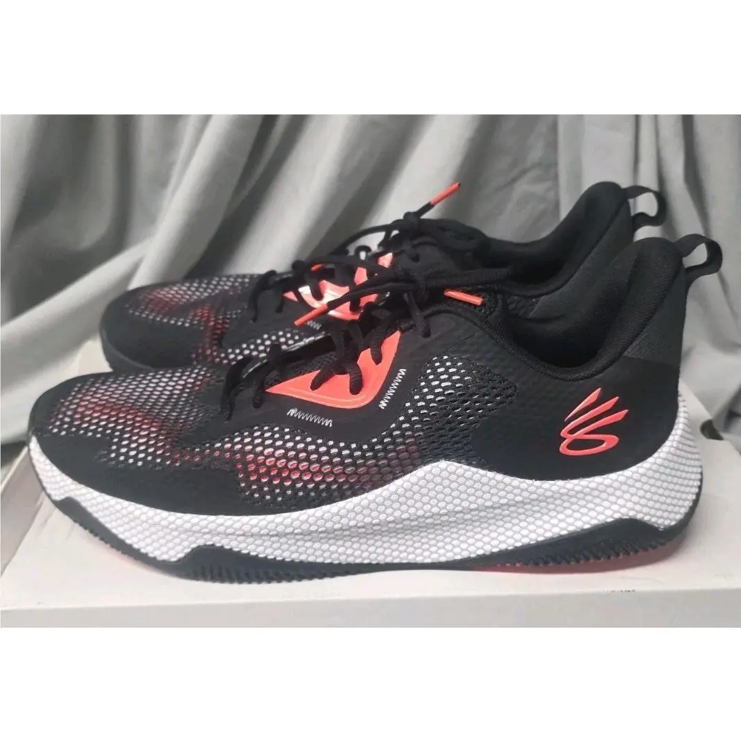 Under Armour Curry Hovr Splash 3 Shoes Black Beta 3026899-001 Men SZ 14