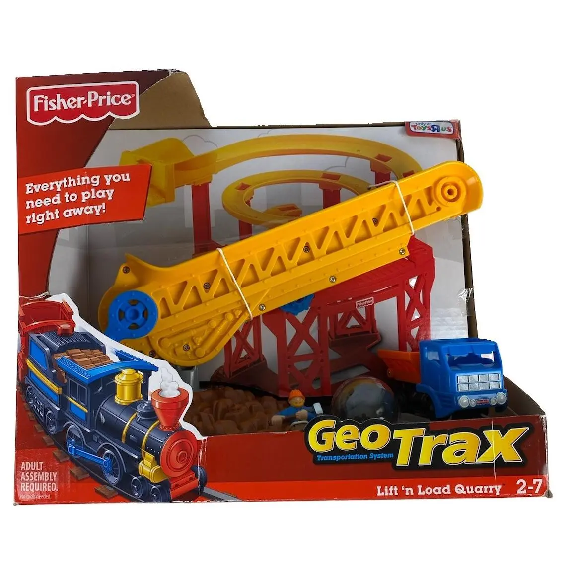 Fisher-price Geotrax Lift n Load Quarry R9946 Toys R Us