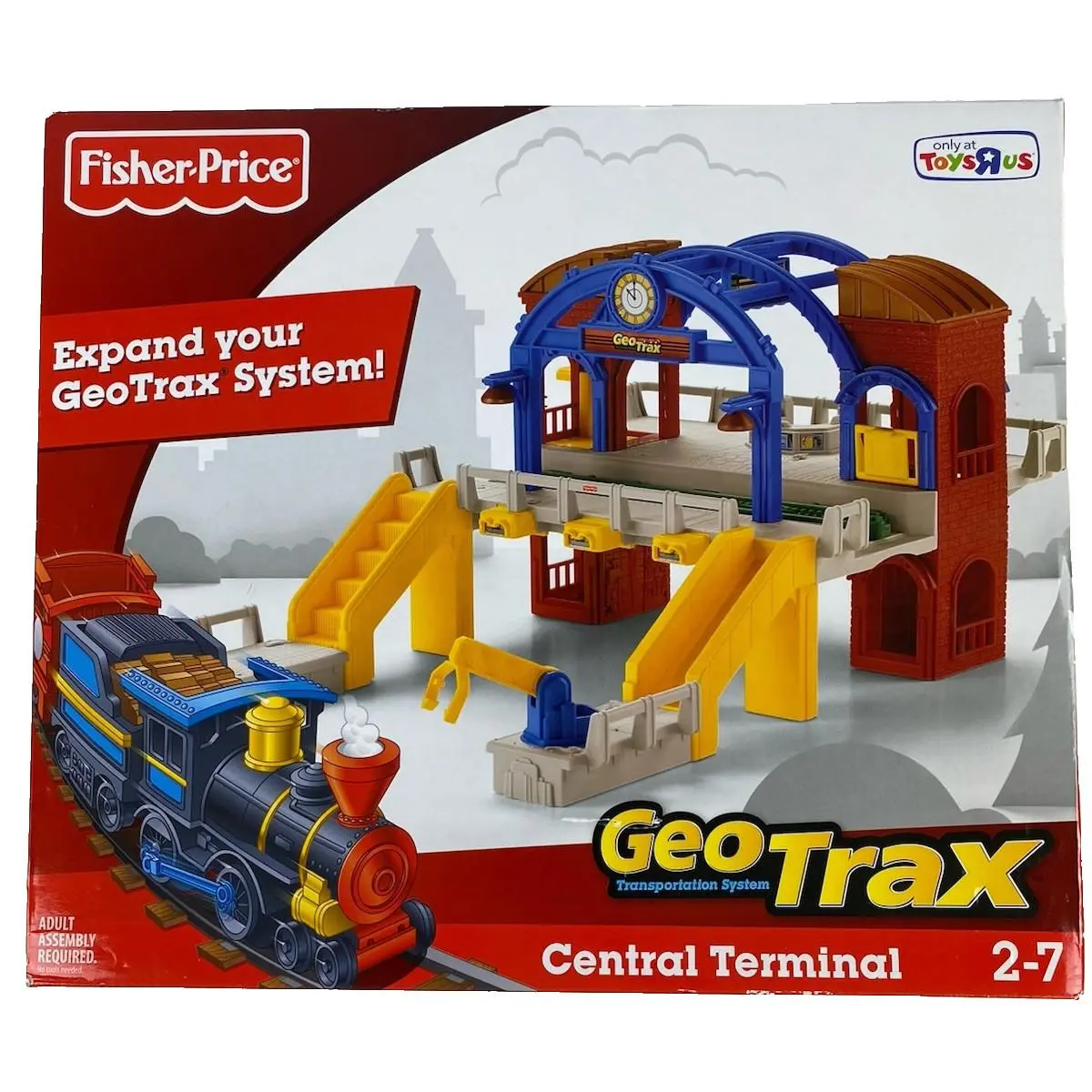 Fisher Price Geotrax Central Terminal Toys R Us Exclusive T4497