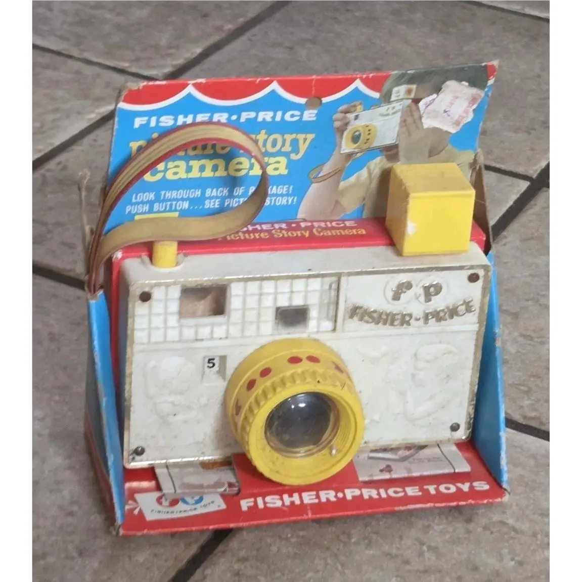IN Box Fisher-price Toys Picture Story Camera 1967 784 Made in Usa Old