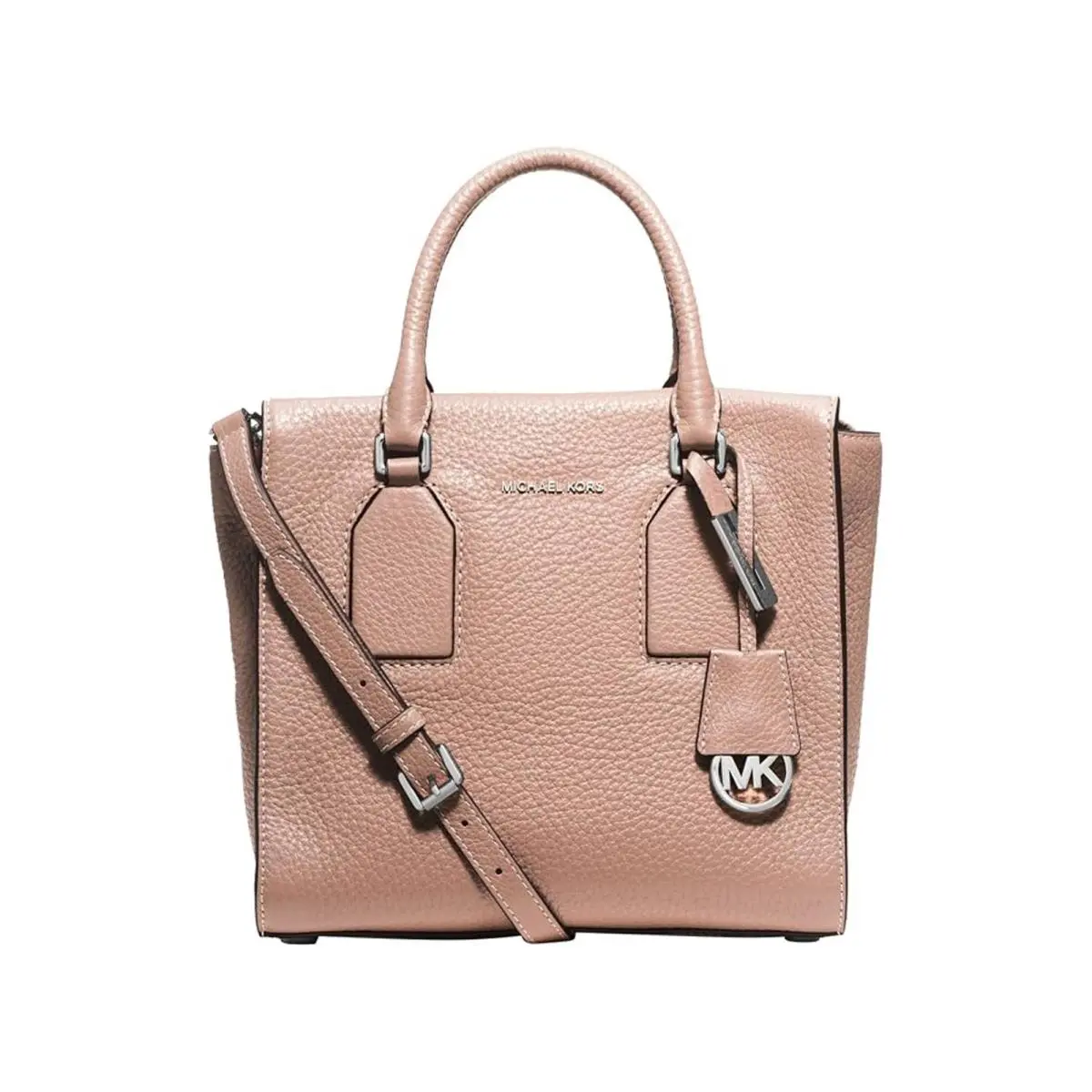Selby Ballet Medium Satchel Bag Leather Handbag Zip Pink Purse by Michael Kors