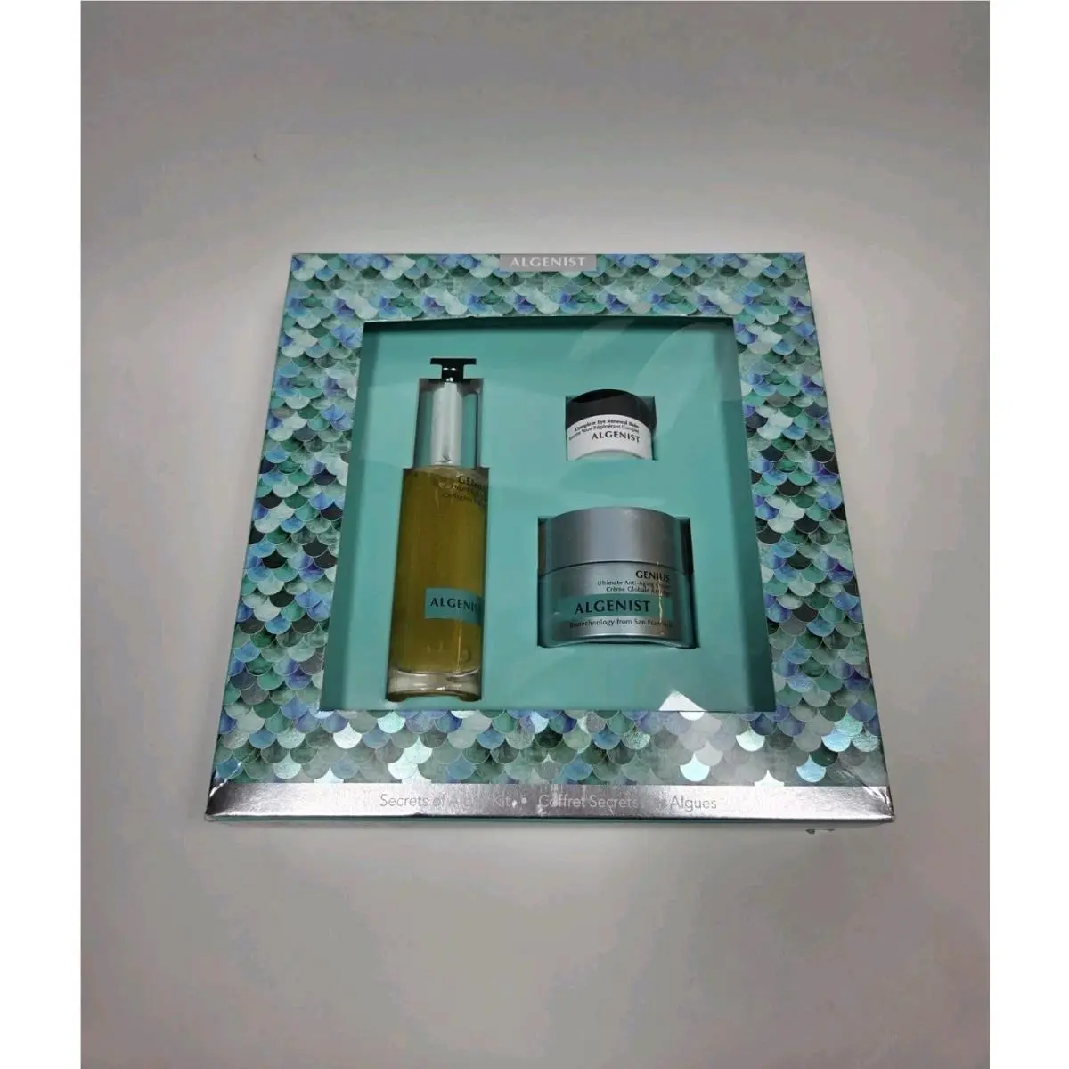 Secrets of Algae Kit Genius Liquid Collagen Eye Cream Real Balm by Algenist