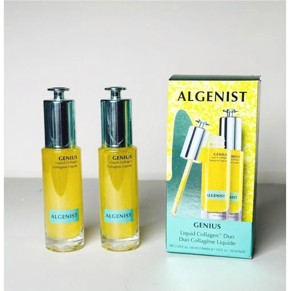 Genius Liquid Collagen Duo Set of 2 x 1 fl Total 2 fl oz 60 ml by Algenist