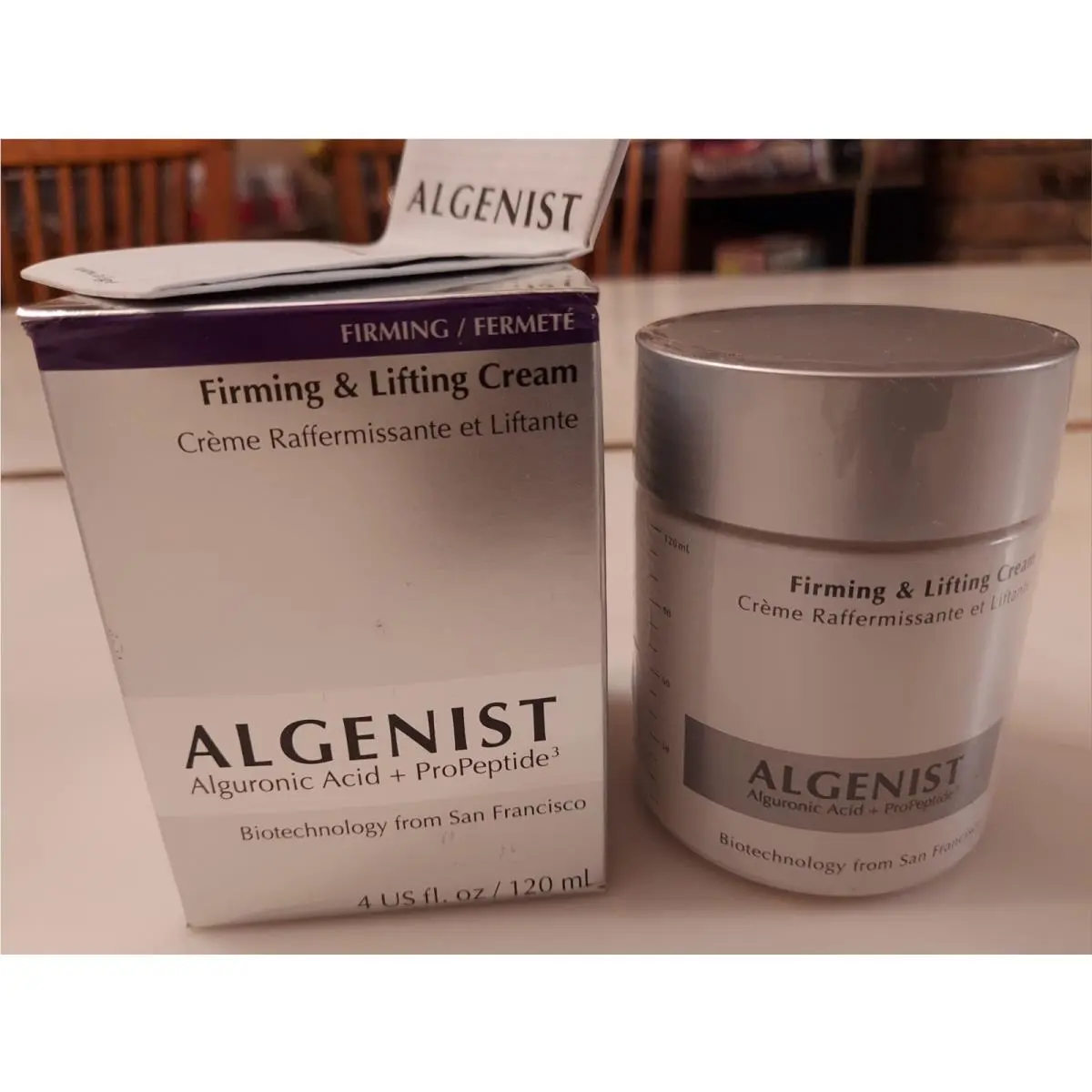 Algenist Firming Lifting Cream 4 oz Large Size Alguronic Propeptide Vegan