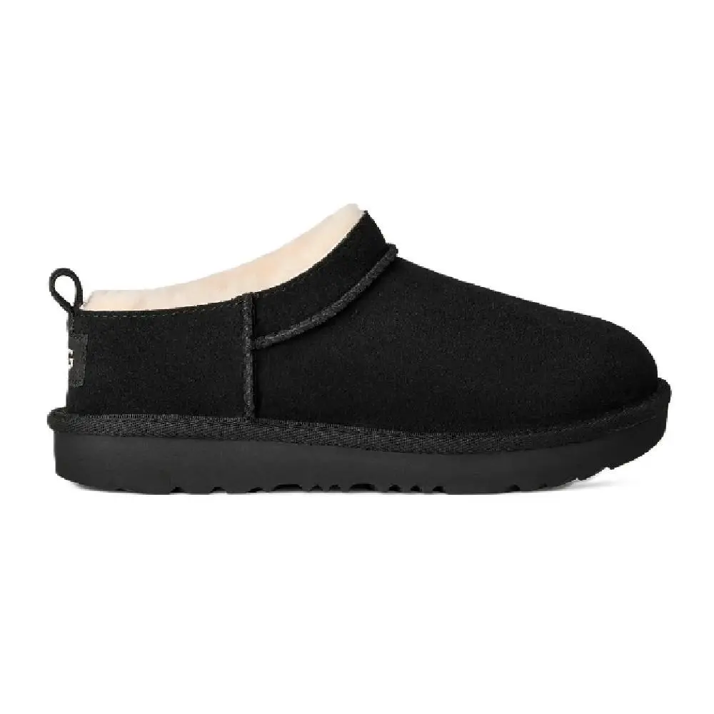 Big Little Kid`s Ugg Classic Micro Black 1174410K-BLK