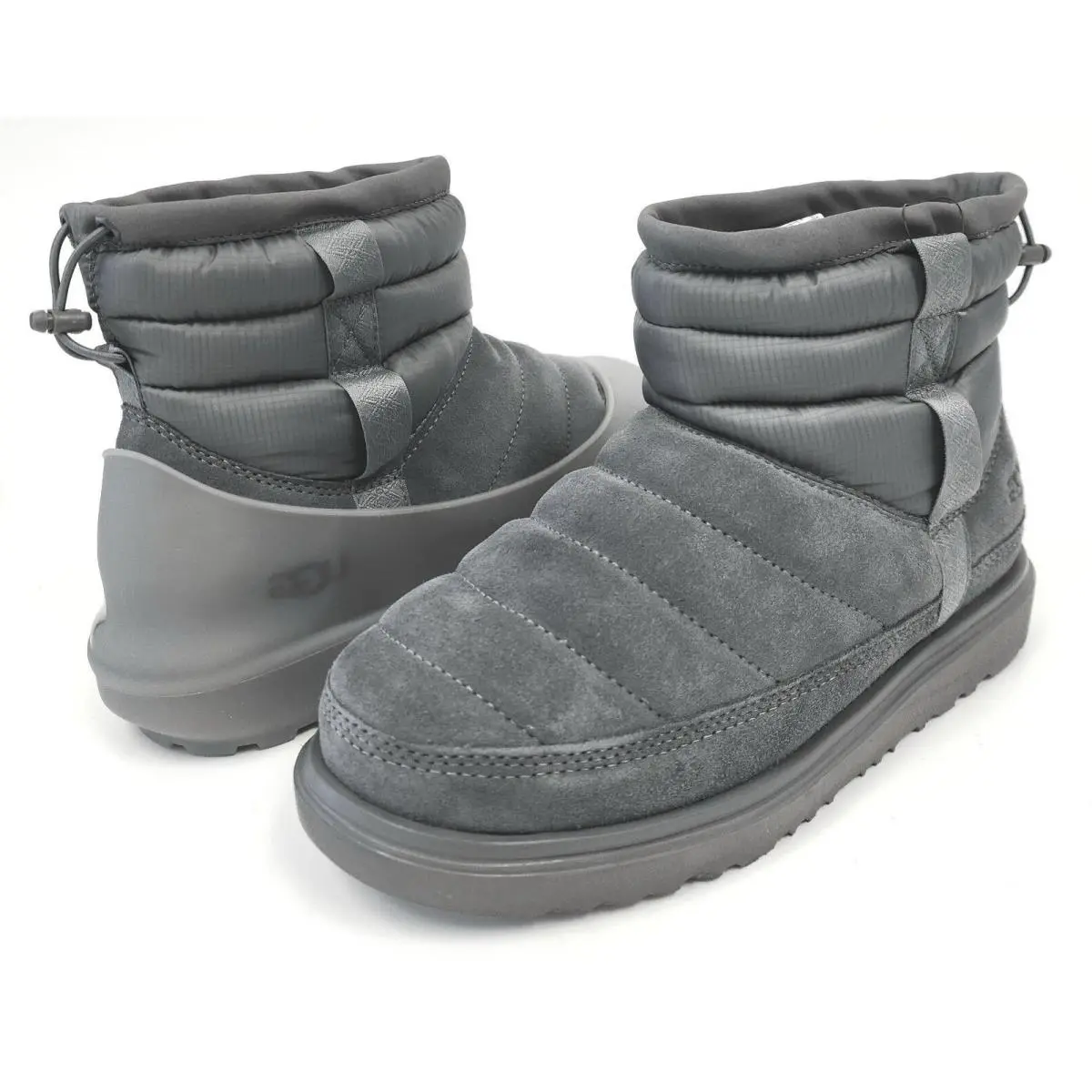 Ugg Men`s Classic Mini Pull-on Weather Waterproof Insulated Boots Metal Size 12