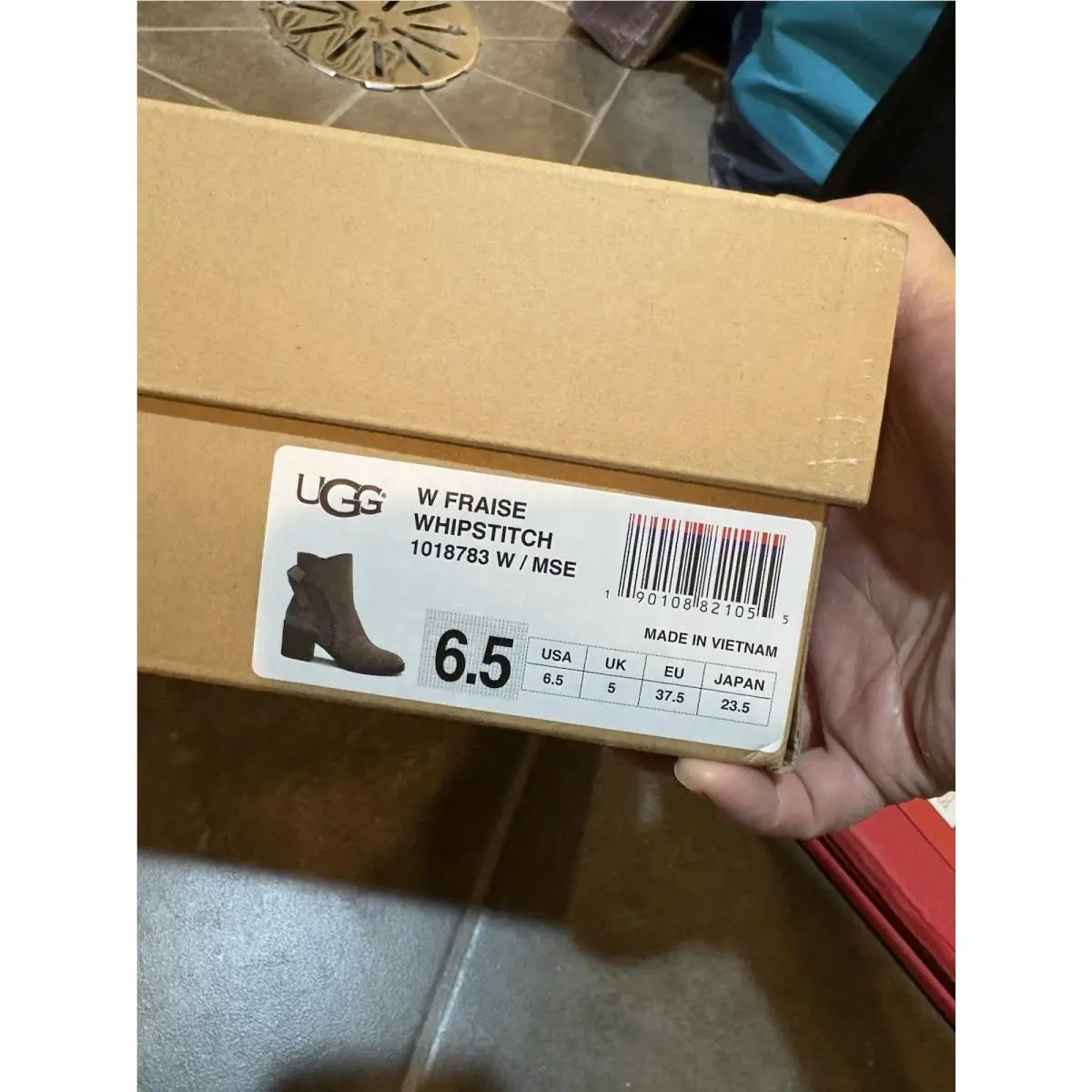 UGG shoes - Fraise - Fraise - Beige (UPC: 190108821055) 8