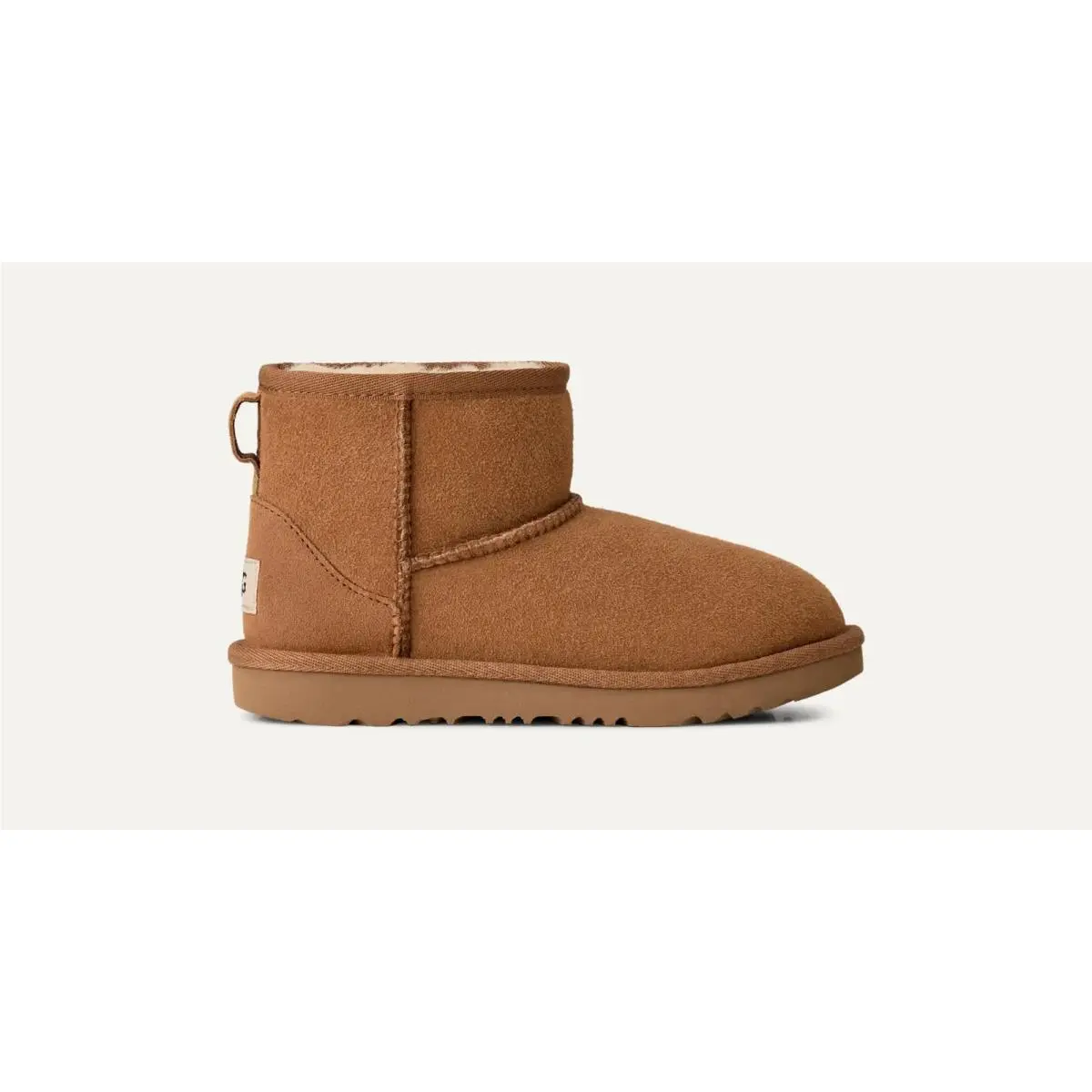 Ugg Classic Mini II Boot Kids Size 6 Chestnut Shearling Winter Boots