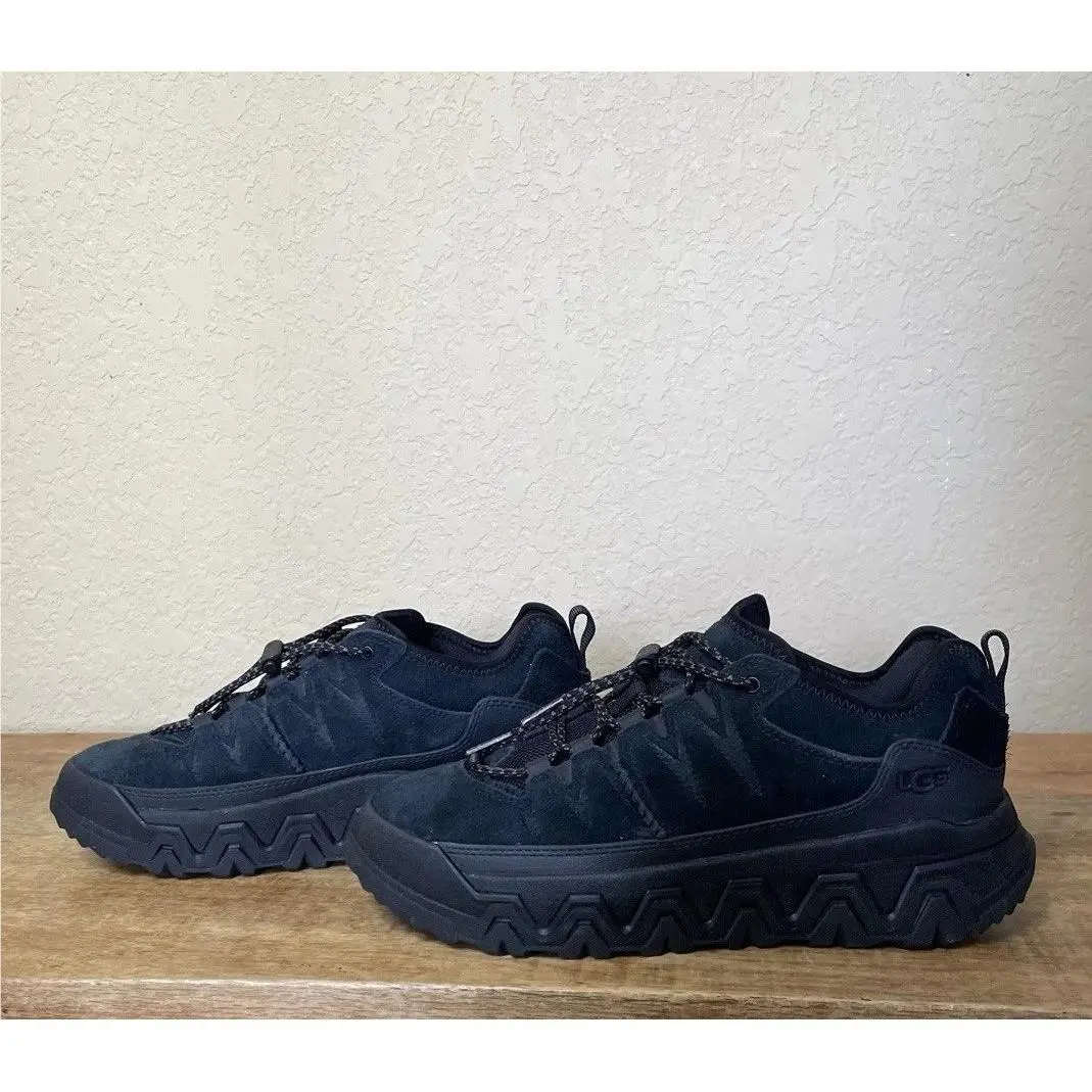 Ugg CA805 V2 Heritage Black Suede Chunky Platform Sneakers Women Sz 7.5 1113330
