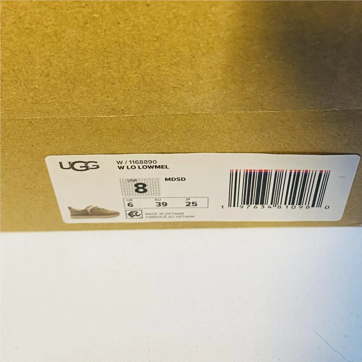 UGG shoes - LO LOWMEL - LOWMEL - Mustard Seed Beige (UPC: 0197634810980) 5