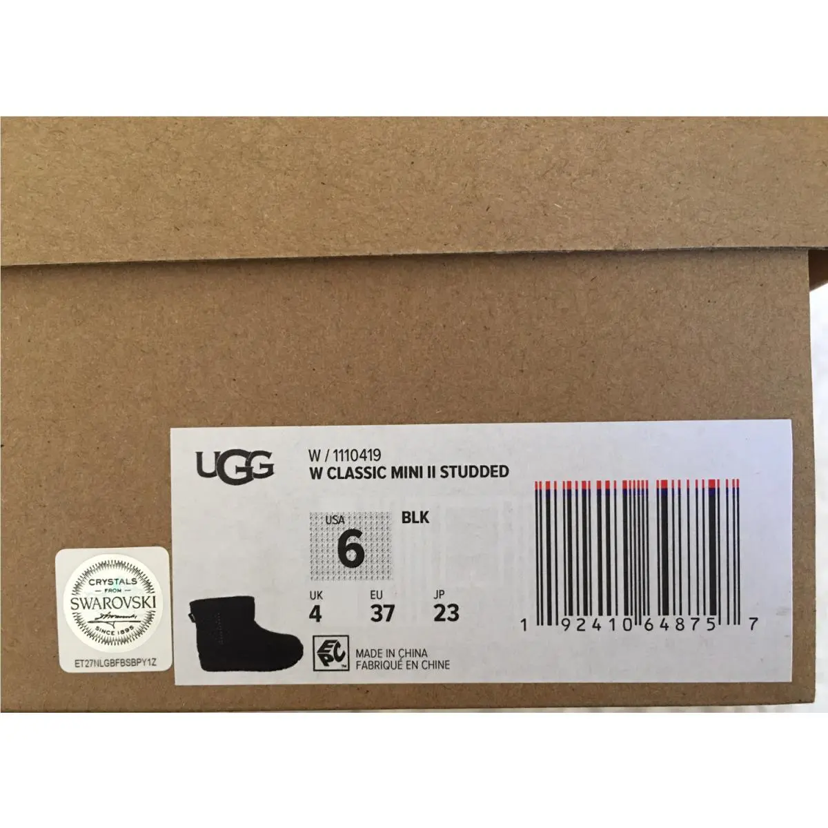 UGG shoes - UGG Classic Mini II - Classic Mini - Black 7