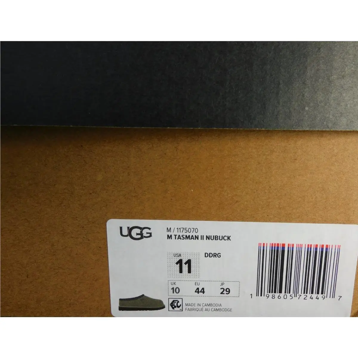 UGG shoes - UGG Tasman II Nubuck - Tasman Nubuck - Dried Oregano (UPC: 198605724497) 4