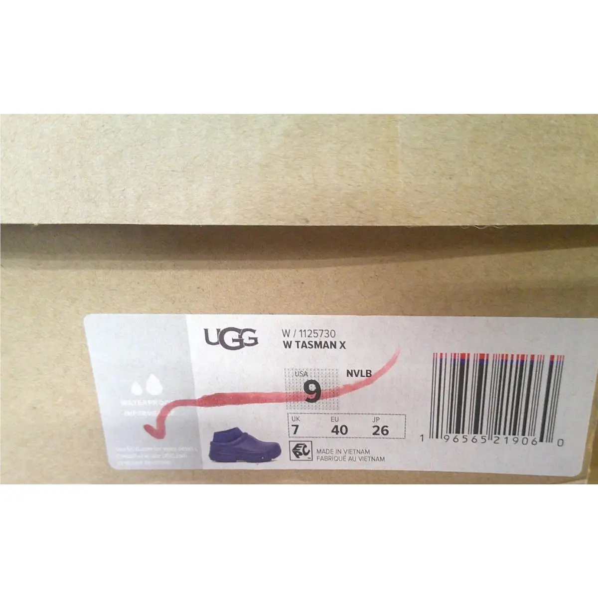 UGG shoes - UGG TASMAN X - TASMAN - Naval Blue 4