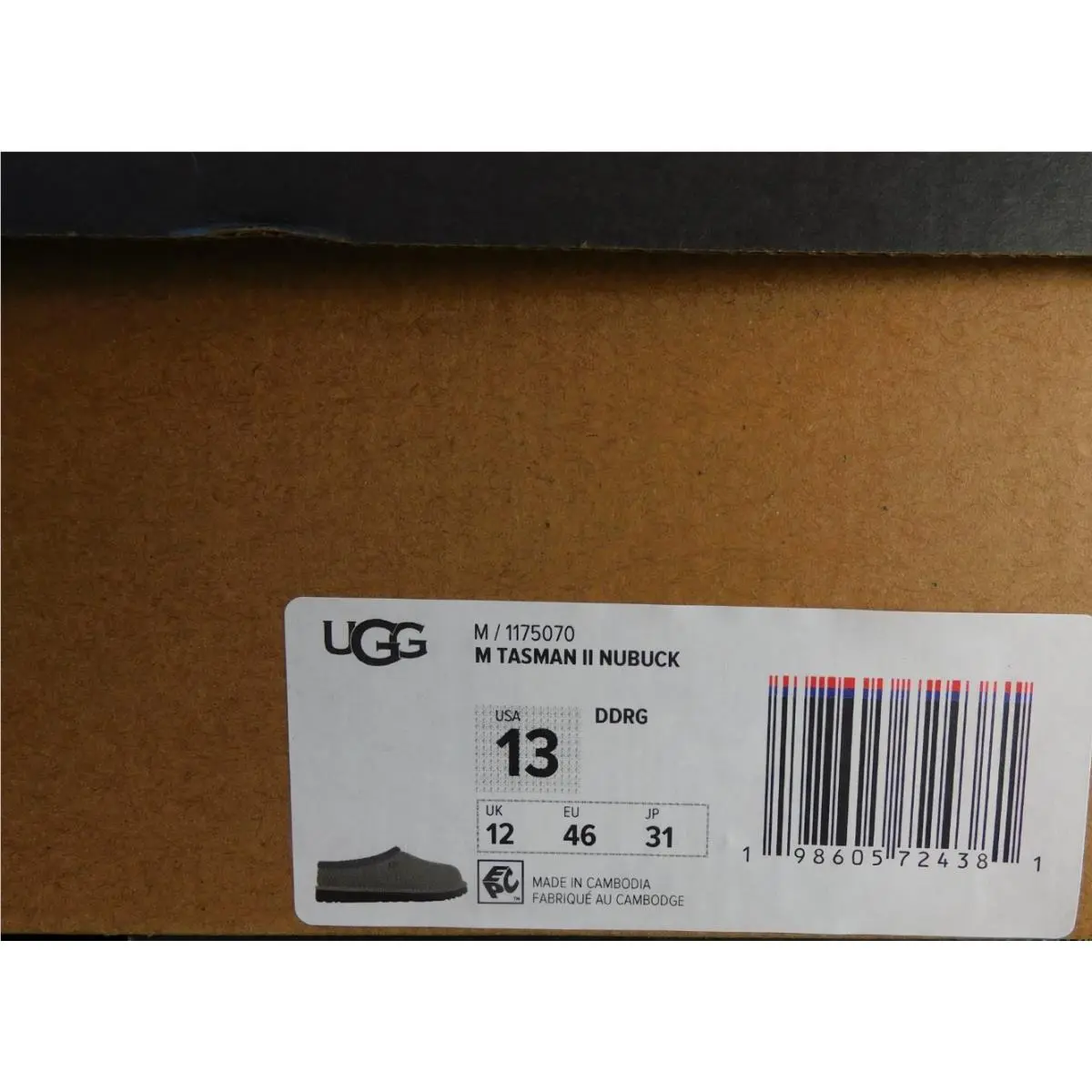 UGG shoes - UGG Tasman II Nubuck - Tasman Nubuck - Dried Oregano (UPC: 198605724381) 4