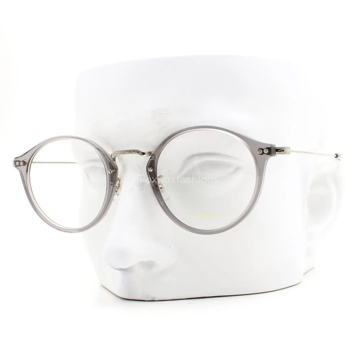 Donaire Eyeglasses OV5448T Glasses Crystal Gray Silver with Case by Oliver Peoples