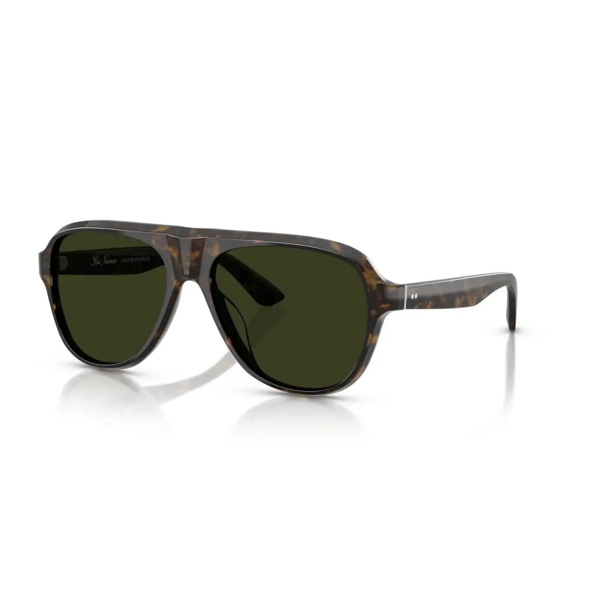 Paul Newman OV 5581SU Walnut Tortoise/G-15 Polarized Sunglasses by Oliver Peoples