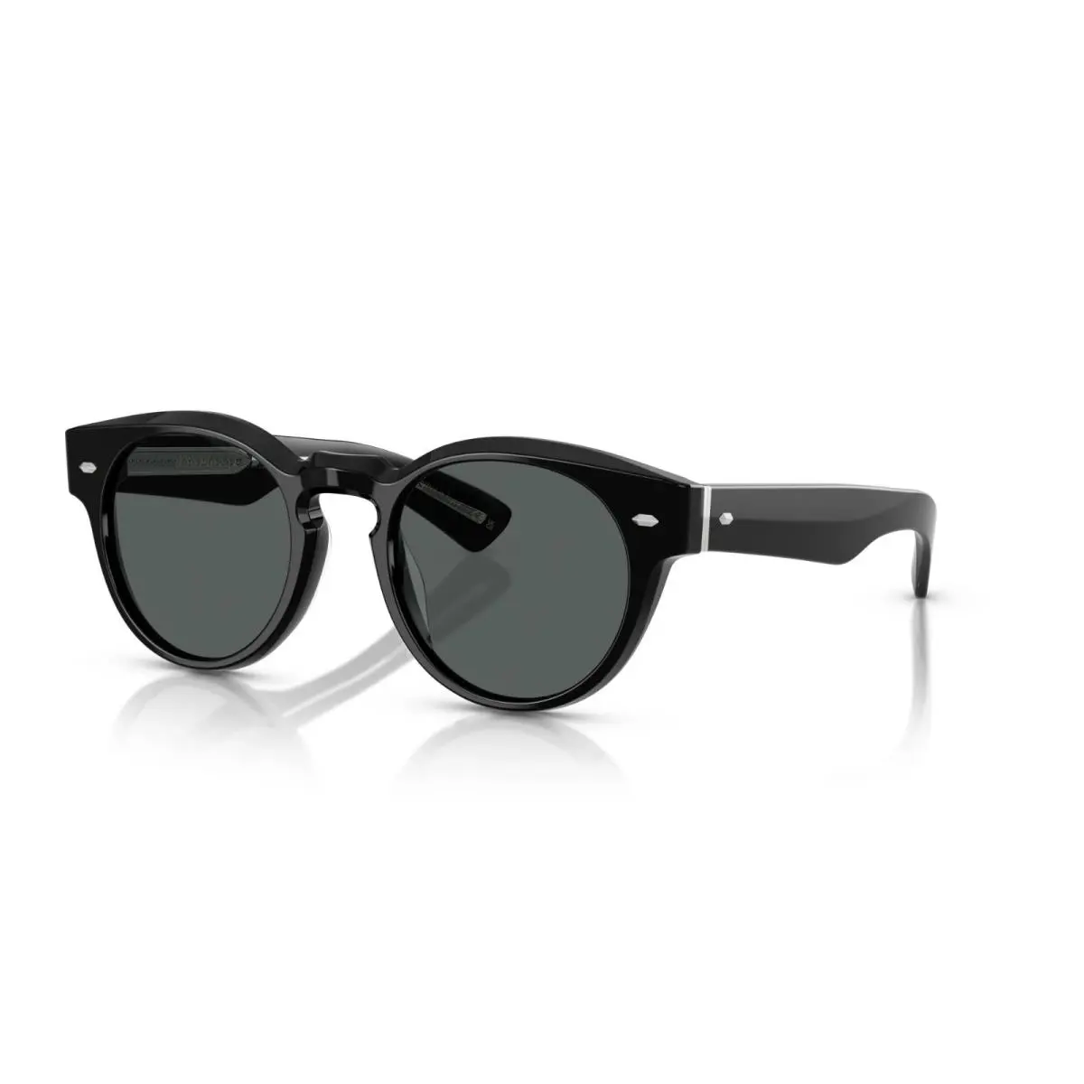 Hayton OV 5571SU Pure Black/midnight Express Polarized Sunglasses by Oliver Peoples