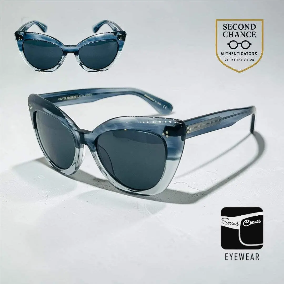 Laiya “laiya OV5452SU-Blue Crystal Unworn/full Kit-italy by Oliver Peoples
