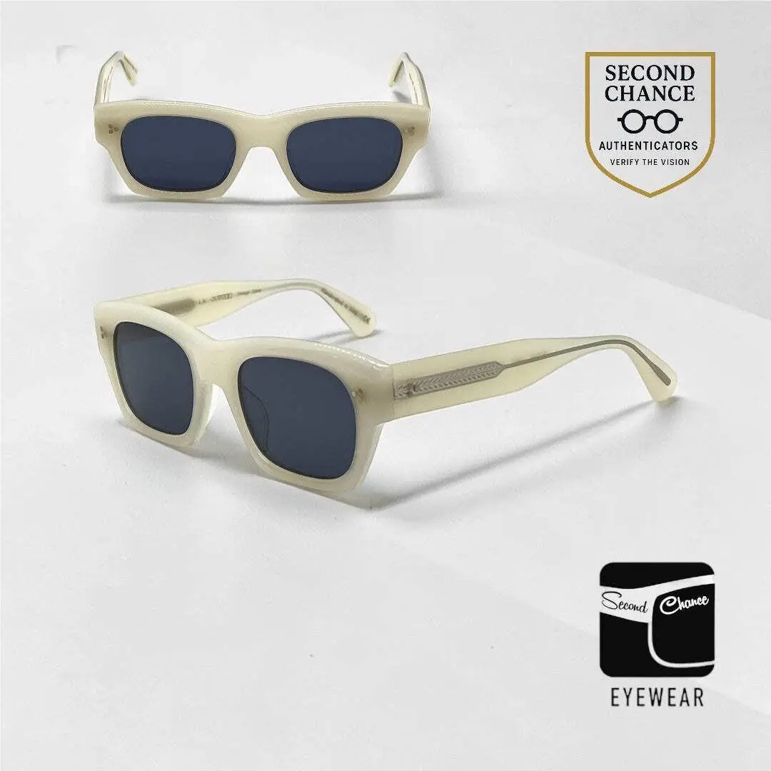 Isba OV5376SU White Pearl Vintage Glass Unworn/full Kit by Oliver Peoples