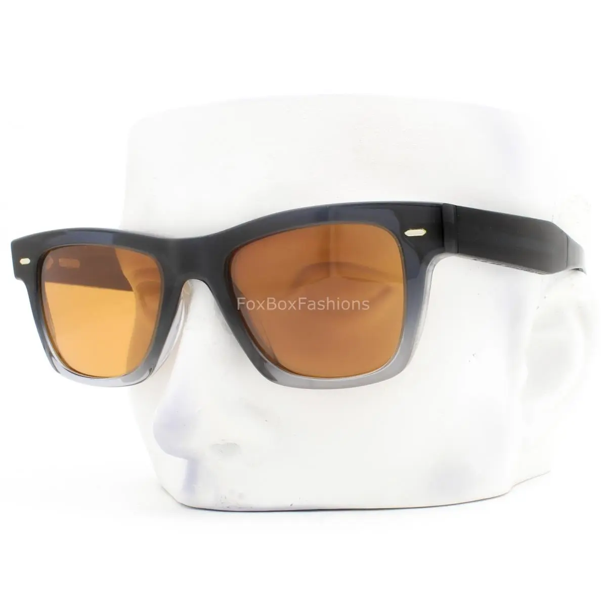 N.04 Sunglasses OV5552SU Dark Blue Brown Breath Logo Glass W/case by Oliver Peoples