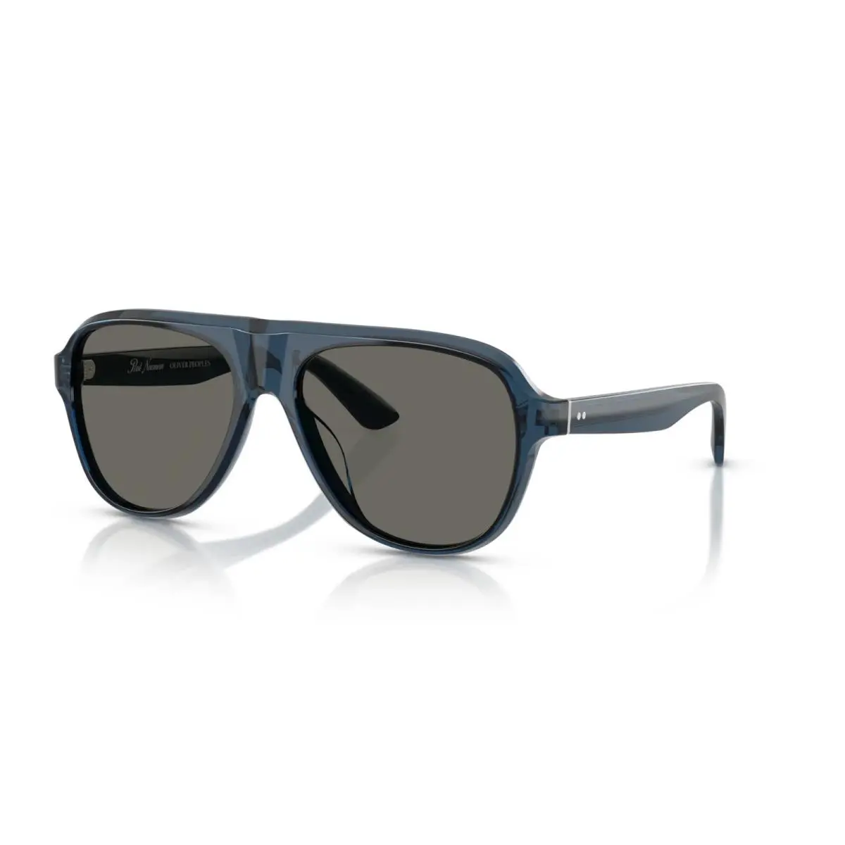 Oliver Peoples Paul Newman OV 5581SU Newman Blue/carbon Grey 1670R5 Sunglasses - Frame: Newman Blue, Lens: Carbon Grey