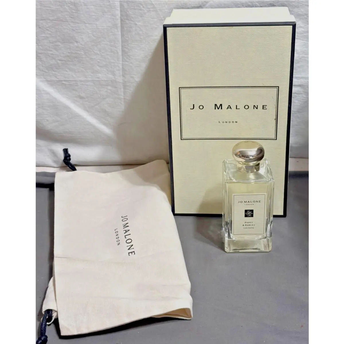 JO Malone 3.4oz Perfume + Box Bag Poppy Barley Unisex Cologne More Listed