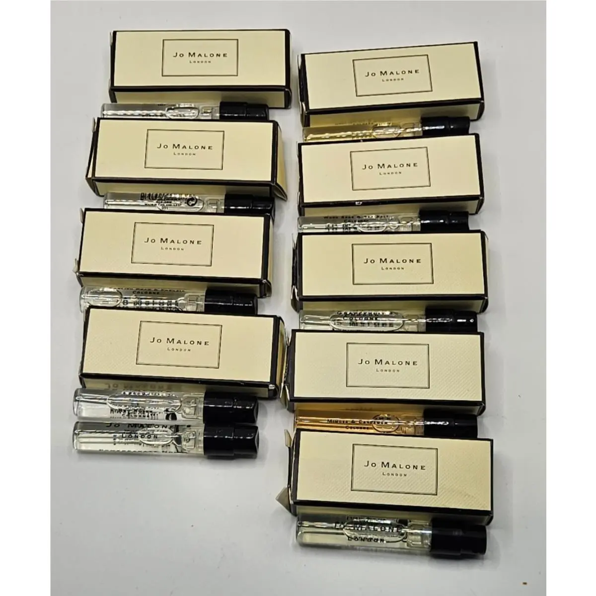 10 Jo Malone Cologne Sample Spray Vials All Different