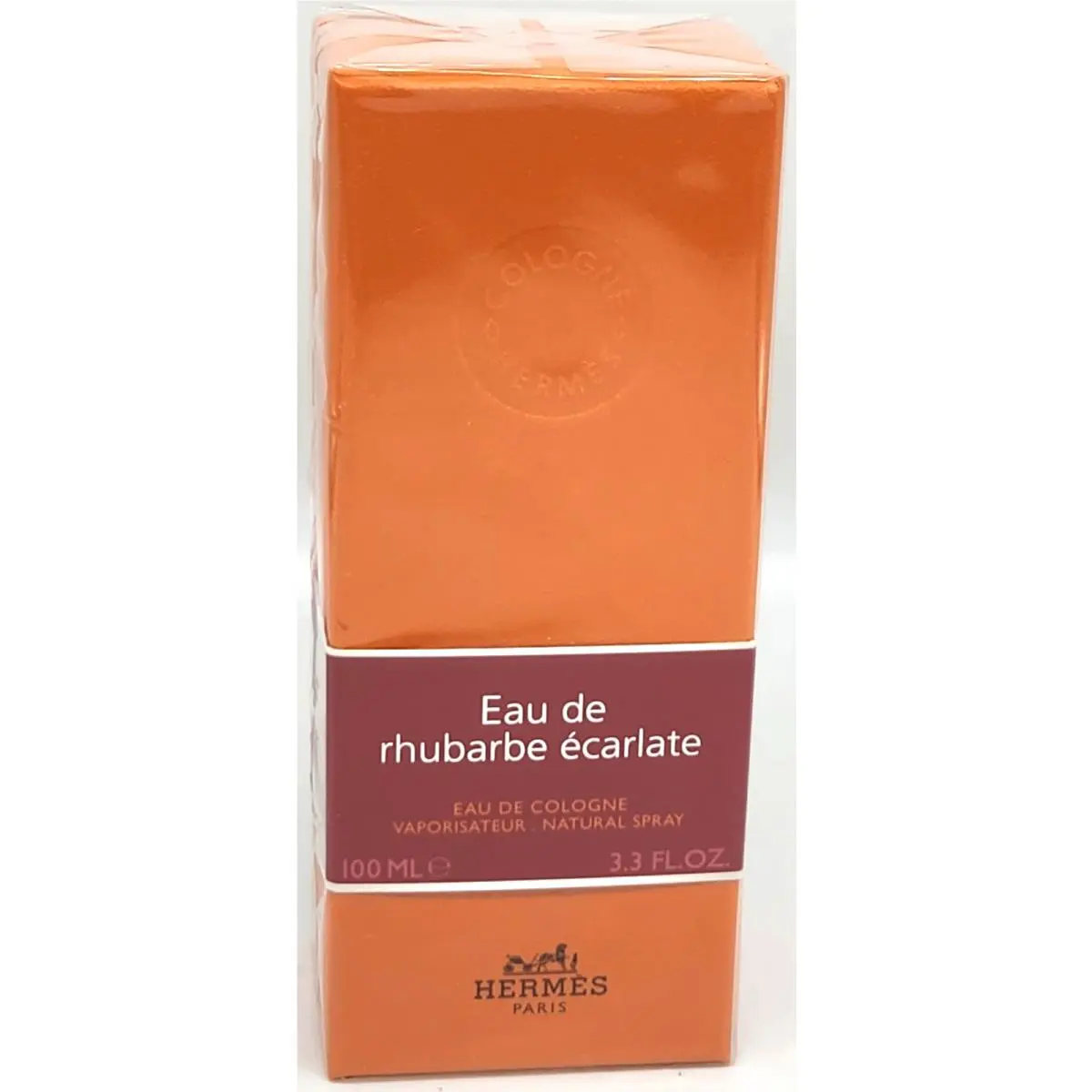 Eau De Rhubarbe Ecarlate For Men By Hermes Eau de Cologne Spray 3.3 fl oz
