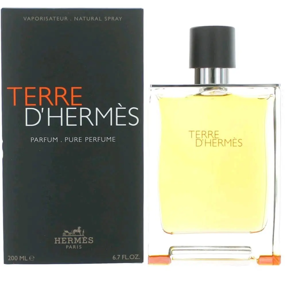 Terre D`hermes by Hermes 6.7 oz Pure Parfum Spray For Men