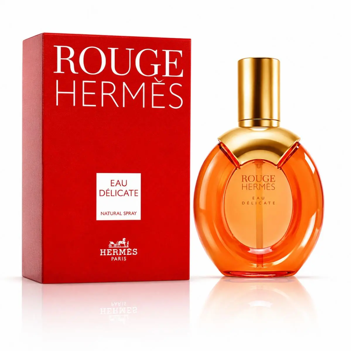 Rouge  Eau Delicate 3.3 oz / 100 ml Eau De Toilette Spray For Women by Hermes